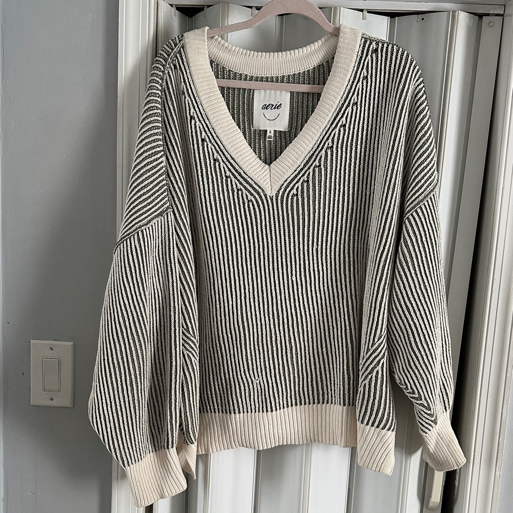 Aerie oversized chenille sweater